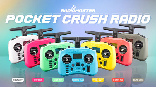 Radiomaster Pocket écrasé
