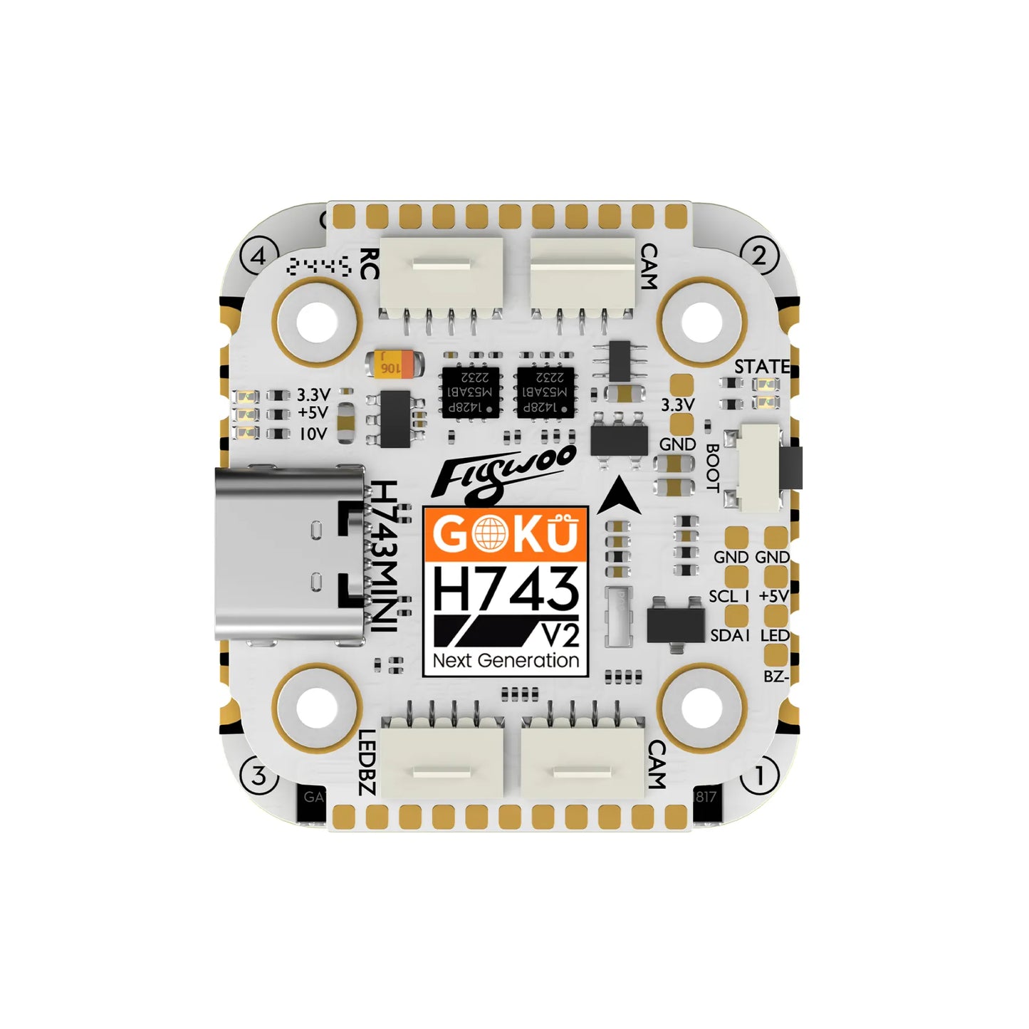 Stack Flywoo Goku H743 Pro Mini v2